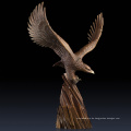 Online Wohnkultur Sammlerstatuen Kunst Bronze Adler Statuen zum Verkauf